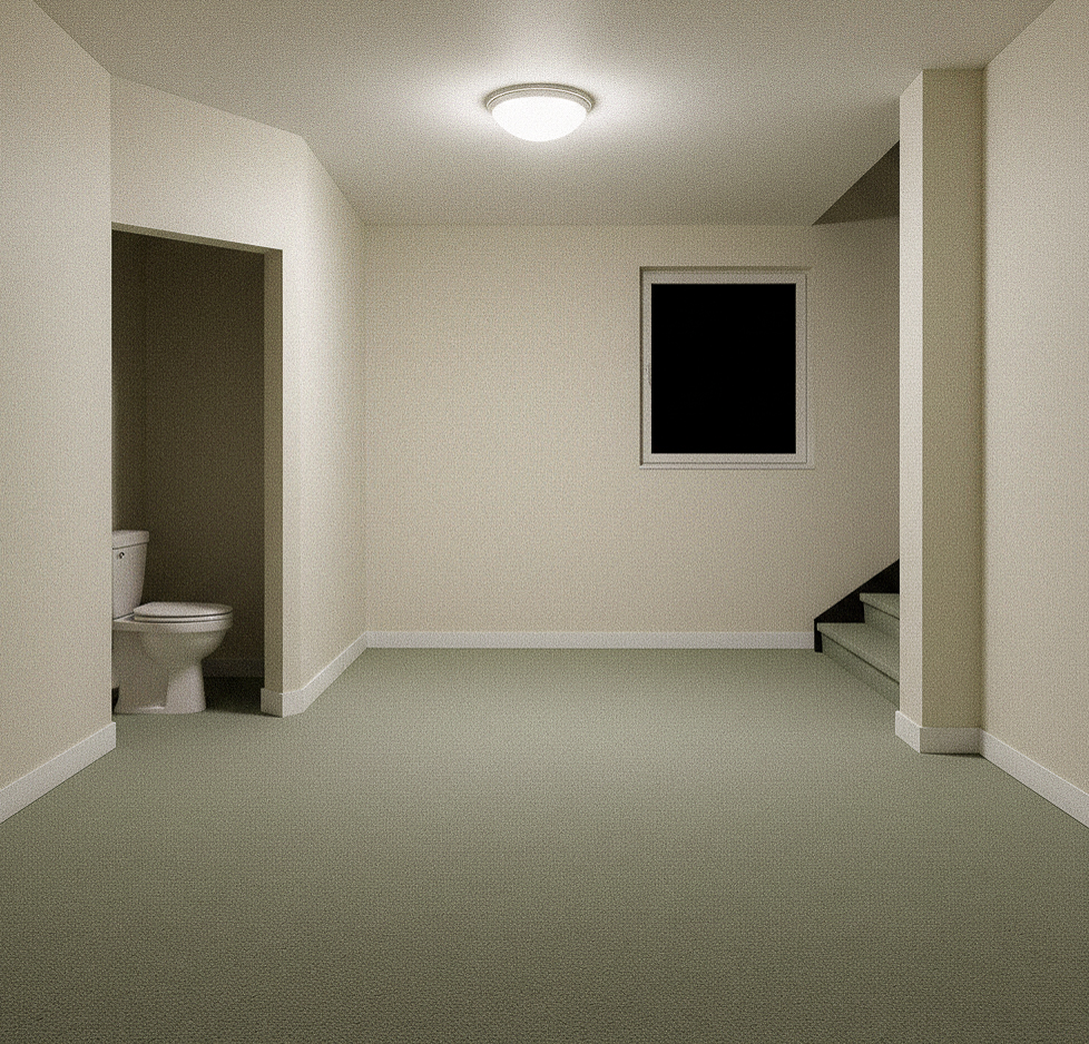 Empty staircase